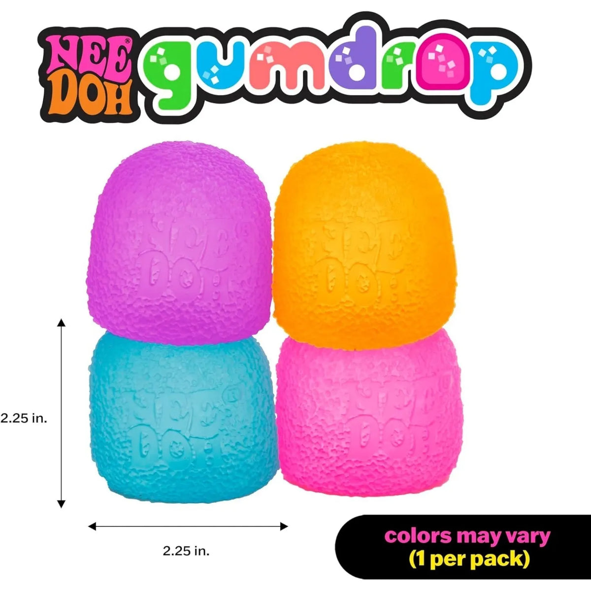 NeeDoh Nice Cube – Assorted – 1 Pack