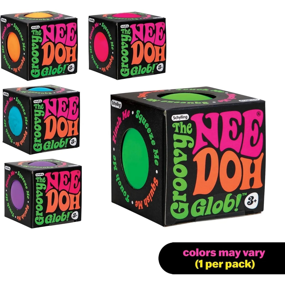 NeeDoh Original Sensory Ball – Orange