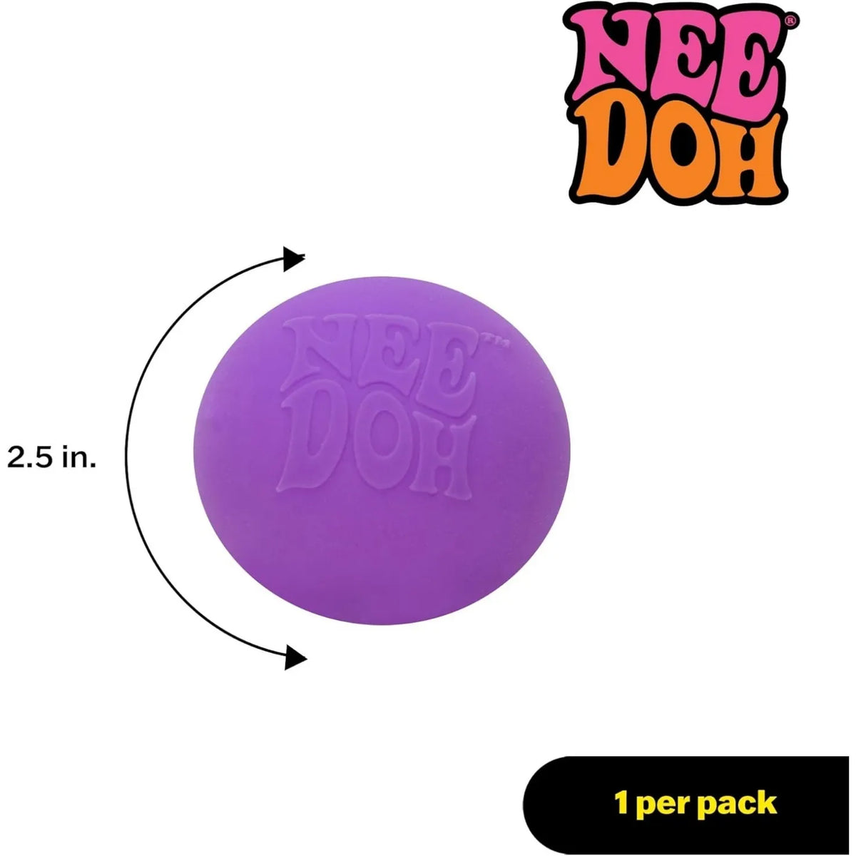 NeeDoh Original Sensory Ball – Orange
