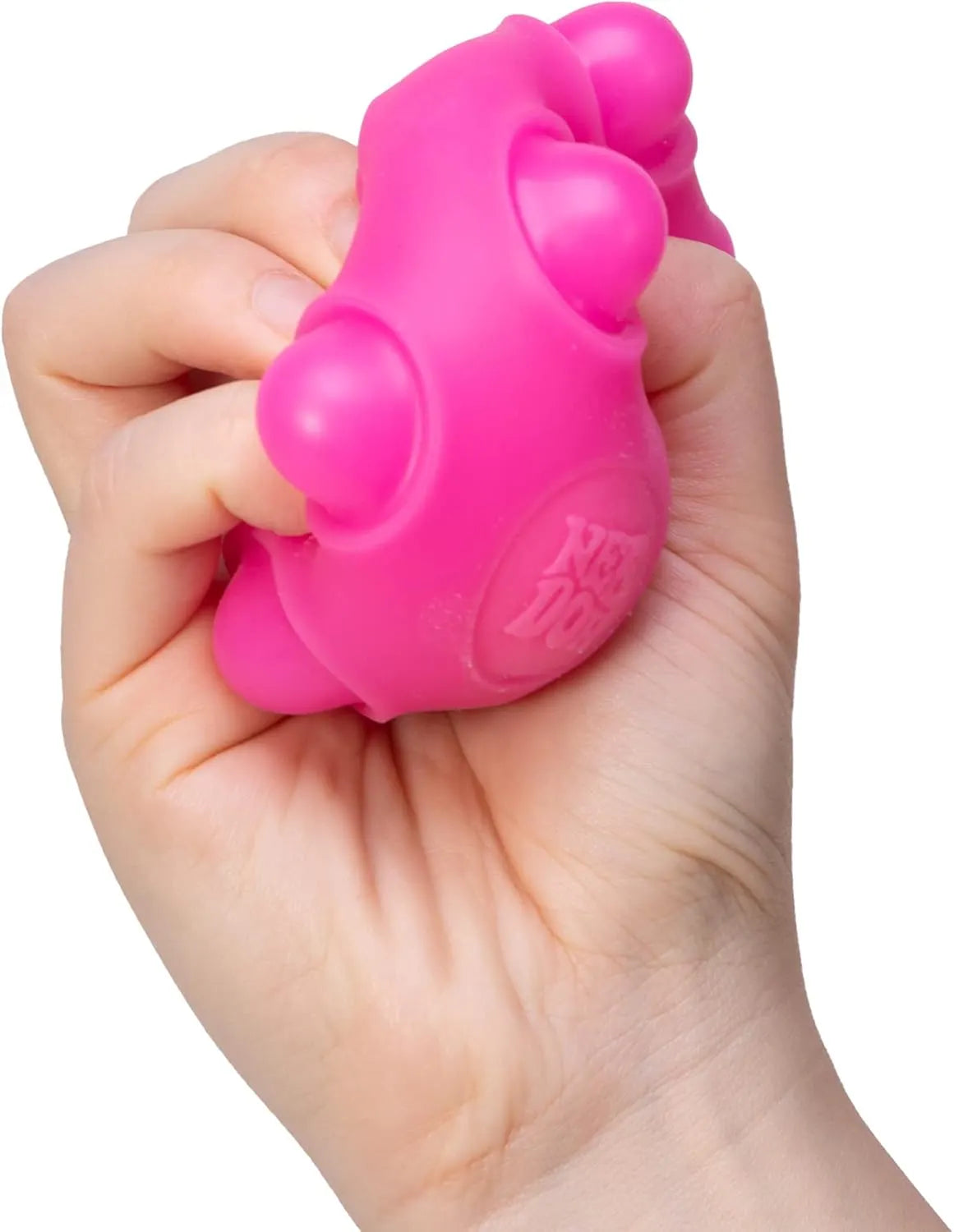 Schylling NeeDoh Happy Snappy Ball – Sensory Squeeze Toy – Air Filled Perfect Pop – 2.5 Wide – Color May Vary (Pack of 1)