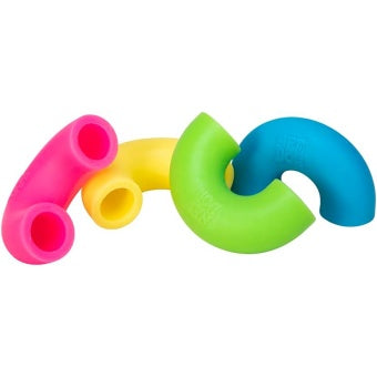 NeeDoh Mac ‘N- Squeeze – 4 Squishy Noodles – Assorted